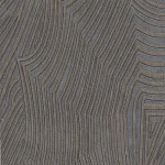 ورق حائط تصميم كلاسيك، لون بني غامق مع ذهبي خفيف، مقاس 15.6 م×106 سم