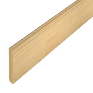 Hardwood Baseboard 240x8 cm, Pattern Beige Color Model 3008 | 