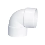 UPVC Plastic Elbow 87.5° Al-Munif Brand Size 1 1/2 Inch  Color White