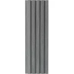  Wood alternative for walls, 16 x 290 cm, dark gray