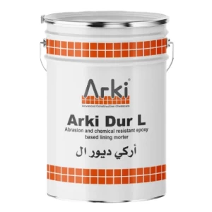 Abrasion Resistant Epoxy Lining Mortar ARKI-DUR L Solvent-Free 2-Pack | Arki for Advanced Construction Chemicals Co. Ltd.