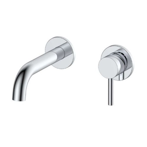 Concealed Wall Washbasin Mixer Chrome Color | Saudi Ceramics