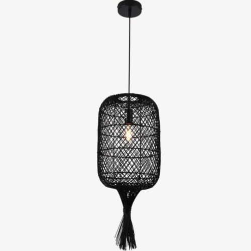 Luxury Ceiling Holder Pendant Design 32x32x41 cm, Black | Abyat Company