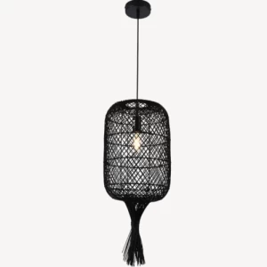 Luxury Ceiling Holder Pendant Design 32x32x41 cm, Black | Abyat Company