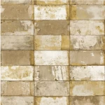 ورق حائط تصميم مودرن مقاس 10 م×0.53 م، لون ذهبي