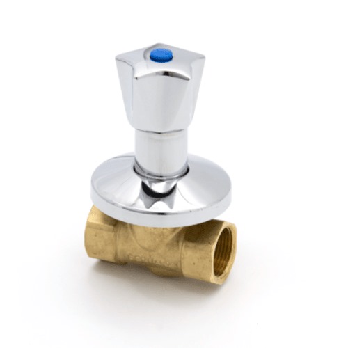 Hidden Brass 5 Way Valve 3/4 inch, Chrome Color | Alsaggaf company