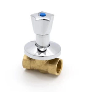 Hidden Brass 5 Way Valve 3/4 inch, Chrome Color | Alsaggaf company