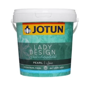 Lady Design Pearl Paint 0.9 L Pack, Water-Based, Pearlescent Finish | Jotun Paint