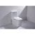 Floor Mounted WC Tifani Brand Size 79×37×69 cm, White Color 