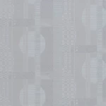 Patterned Wall Covering, Gray on blue Color, Length 10m, Width 1.06m, Model 5837  