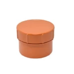 UPVC Plastic Access Plug Size 50 mm, Height 75 mm, Orange Color | Cosmoplast