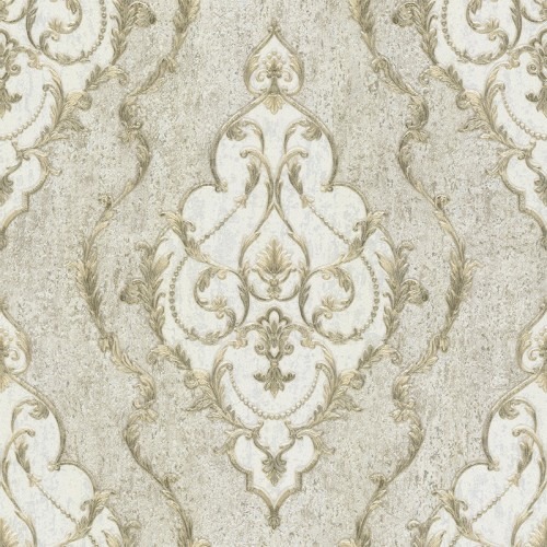 Italian Classic Wallpaper 10 m x 1.06 m Light Beige, Model 82901 | Balbaid Decor Company
