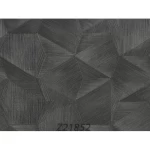 Geometric Wall Covering, black Color, Length 10m, Width 1.06m, Model Z21852  