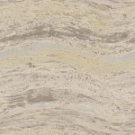 wavy wallpaper, beige color, length 10 m, width 1.06 m, model 83675 