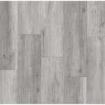 SPC parquet, made from waterproof vinyl tiles, 5mm thick, grey color, model 346