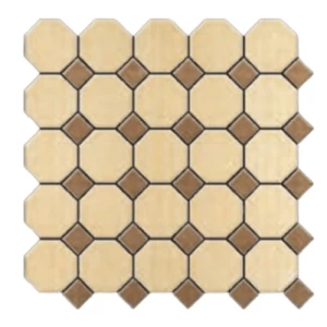 بلاط حوائط سيراميك 43×43 سم فسيفساء خلية النحل الدافئة مربع لوفت | المستقبل للسيراميك والبورسلان