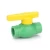 PPR Ball Valve, Size 32 mm, Green Color | Cosmoplast