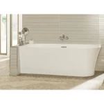Bathroom Bathtub, Flex  Model, White Color Size 170×78×60 cm