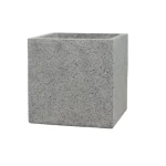 أصيص زرع خرساني،  مقاس 30X30 سم، لون رمادي