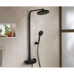 Matte Black Color Shower Mixer Brass, Weight 3 kg