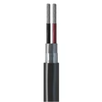 كيبل كهرباء جدة خطين 10 مم، مسلح STA موصل المنيوم مجدول عزل XLPE، جهد 0.6/1 كيلو فولت 