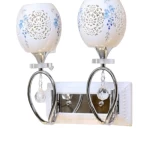 Modern Wall Chandelier with Blended Colors, 30 cm Length, 26 cm Width