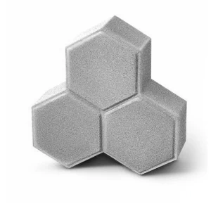 Delta Interlock Paver Tiles Height 6 cm Gray Color | Al hasaniah of tradeing&industry groub Al Hasaniah Factory