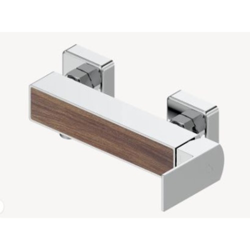Shower Mixer 12×23×23 cm Chrome Color | Abyat Company