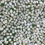 Chinese decorative stones, size 3-5 cm, snow white color, weight 10 kg