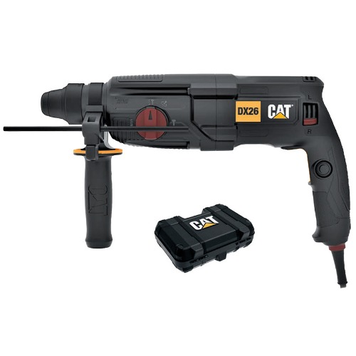 Electric Rotary Hammer Drill 800 Watt Capacity 26 mm Concrete, Cat DX26 | United Diamonds