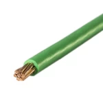 Copper Stranded Electric Wire 500mm 450/750 Voltage Rating, PVC Insulated, Green Color | Riyadh Cables