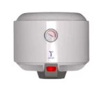 Vertical Electric Water Heater Saudi Ceramics ,Height 383 mm  Capacity 30 Liter  Color White    1200 WATT 220/240 Volt