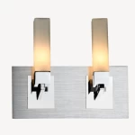 Modern Wall Lighting Fixture 2 Bulbs, 7.9 cm Length, 10 cm Width, Chrome