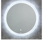 LED Mirror, Circular Shape, Size 80 x 80cm, Thickness 4 mm