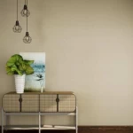 ورق حائط، مقاس 10 م×50 سم، لون بني غامق، تصميم سادة