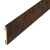 Polystyrene Skirting, Dark Brown Color, Length 240 cm × Height 8 cm