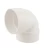 UPVC Plastic Elbow 90° Size  2 inch  Color   White | Almanar Factory