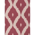 Wall decoration pattern design, size 10 m x 0.53 m, red color, model 32352