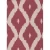 Wall decoration pattern design, size 10 m x 0.53 m, red color, model 32352