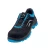 Safety Sports Shoe UVEX 2 BOA Puncture resistant, Lightweight, Size 46, black×blue color, width 12, flexible