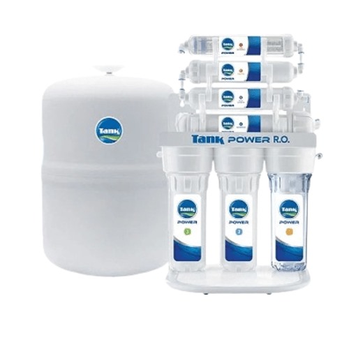 Tank Power Water Filter 7 Stages with 14L Tank, 300L Capacity | Al Muhaideb National