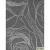 Italian Wallpaper Gray Color Floral Design, Size 10mx0.73m, Model 125011