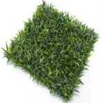 عشب جداري صناعي، تغطية 1 م²، لون أخضر 