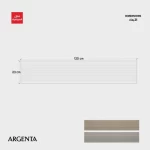 ارضيات بورسلان  AMAZONIA، لون كريمى، مقاس 120×23 سم، سمك 9 مم