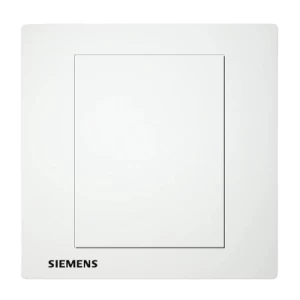Blank Plate 1 Gang White Color | Siemens (Delta Relfa)