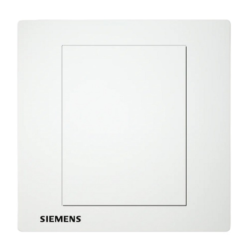غطاء تسكيرة كهرباء مفرد لون ابيض | Siemens (Delta Relfa)