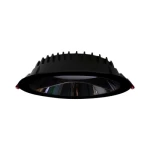 داونلايت غاطس مانع للتوهج، 30 واط،فتحة 200 مم، 4000 كلفن،لون أسود