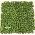 عشب صناعي للديكور الجداري 2D، لون أخضر