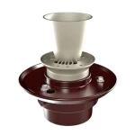 Stainless Steel 304 Indoor Drains, 50 mm, with Square Strainer | Saudi Cast Factory