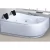 Bathrooms Jacuzzi, Size 160×120 cm, Left Direction